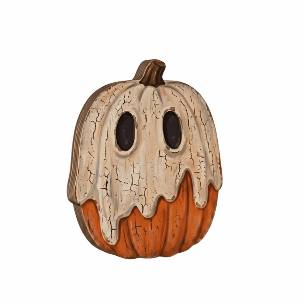 Pastoral Halloween Pumpkin Figurine Cartoon Pumpkin Table Ornament Holiday Gifts