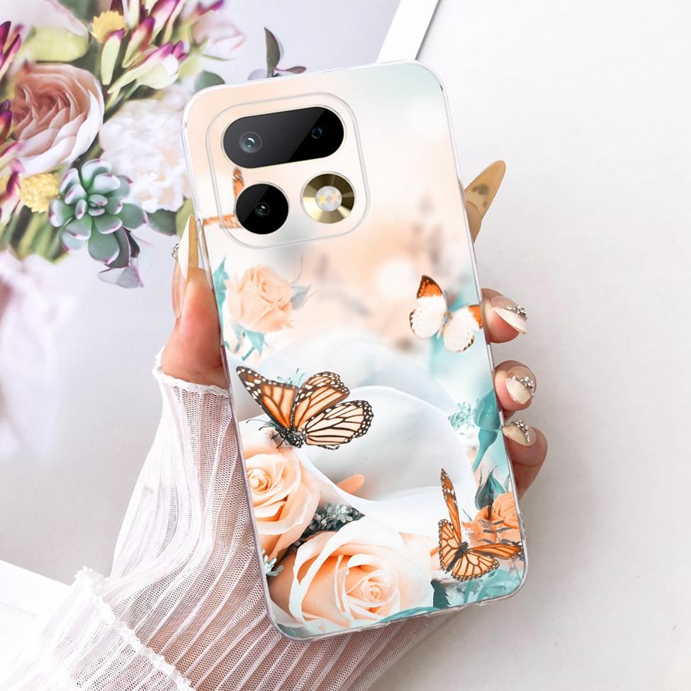 Transparent For Realme 16 Pro 5G Case Luxury Cute Cat Fashion Butterfly Cool Painted Casing For Realme RMX5121 RMX5120