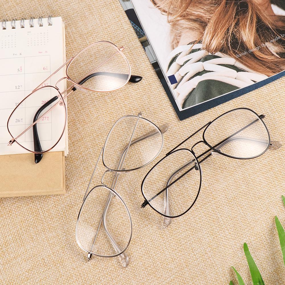 Women Men Metal Ultra Light Resin -100~-500 Diopter Vision Care Glasses Myopia Glasses Eyeglasses