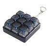 Shaft Tester Keyboard Caps Toy Square Mechanical Keyboard Keyring Keyboard Keychain  Kids Teens