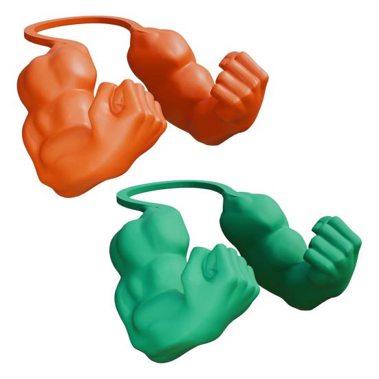 Yousheng 2 шт. Костюм Мускулистая Лапа Кошки Кошачья Шея Лапа с Мышцами 3D Печатный Супергерой Косплей Питомец Разыгрывающий Игрушка Смешной Аксессуар для Фото Кошки