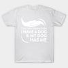 T Shirt Women I Have A Dog Harajuku Print Kawaii Tshirt Summer Short Sleeve Female T-Shirt Top Tee