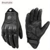 Мотоциклетные перчатки для мужчин и женщин, кожаные велосипедные зимние перчатки для мотоцикла, мотокросса, ATV Motor