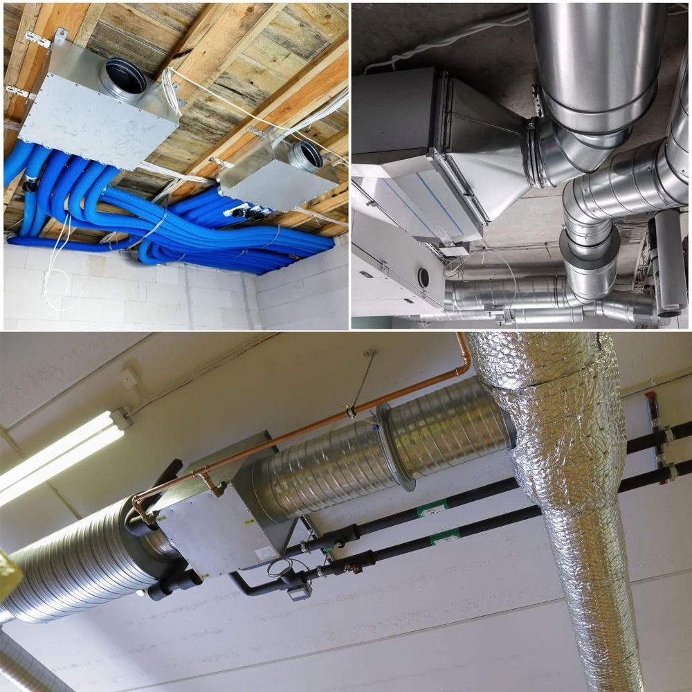3/4/5/6/8 дюйма металлическая прямая труба выхлопной шланг система отопления, охлаждения, вентиляции, отопления, вентиляции и кондиционирования