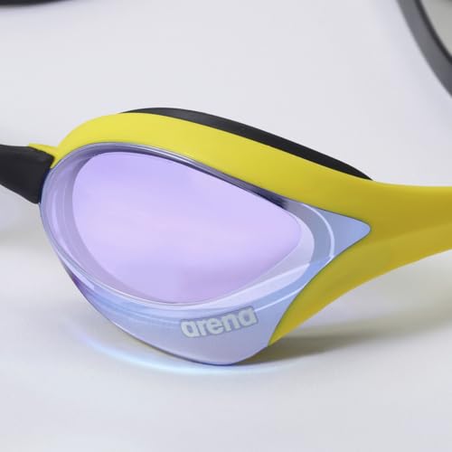 Arena Модель, одобренная WORLD AQUATICS (арена) Очки для плавания для соревнований Унисекс Cobra Ultra Свободный размер Очки для плавания Зеркальные линзы