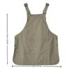 Креативные однотонные фартуки для выпечки и готовки, дышащая рабочая одежда без рукавов, защитная рабочая одежда, кухонные аксессуары
