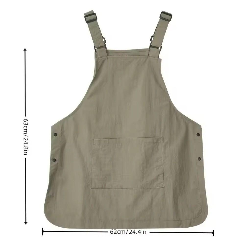 Креативные однотонные фартуки для выпечки и готовки, дышащая рабочая одежда без рукавов, защитная рабочая одежда, кухонные аксессуары