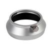 Metal Lens Hood Replacement For Olympus M. ZUIKO DIGITAL 17mm f1.8 Lens Black/Silver