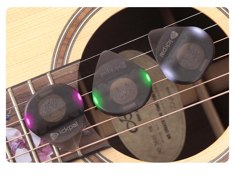 Luminous Electric Guitar Pick - Battery Powered Guitar Accessory & Gift