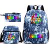Rhythm Box Peripheral Elementary School Bag Starry Sky Backpack Three-piece Set
