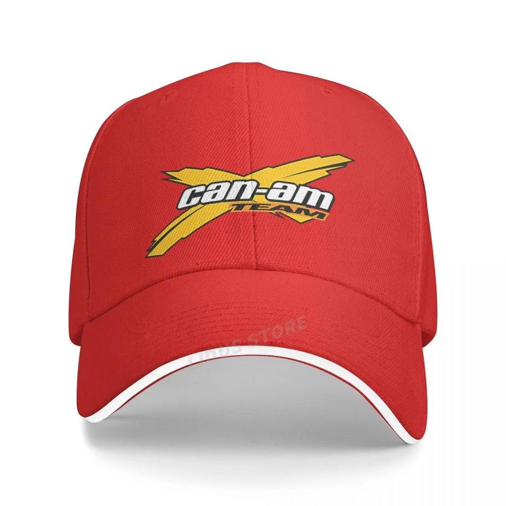 Can Am Logo Stripe Brp Team бейсбольная кепка мужская модная крутая кепка Can AM хип-хоп женская кепка