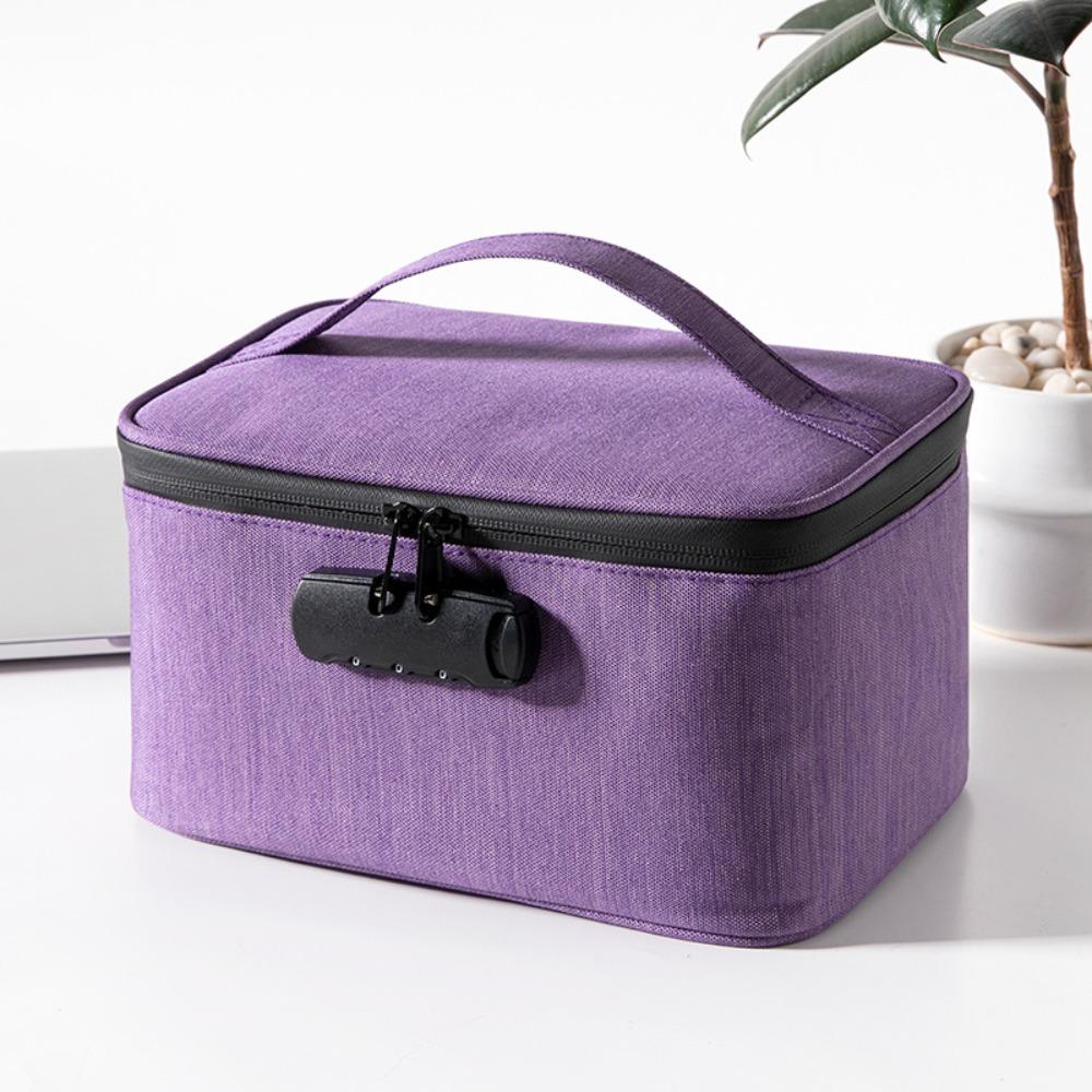 Large Capacity Password Lock Bag Anti-theft Smell Proof Stash Bag Storage Bag