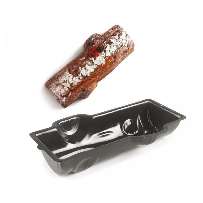 Moule À Bûche - IBILI - A Bûche - Acier - Antiadhésif - 30x11x7 Cm