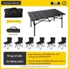 Outdoor Portable Folding Table and Chair Set