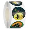 100-500pcs Halloween Paper Stickers Decor Pumpkin Ghost Gift Lable Seal Sticker Candy Bags Stickers Packaging Sealing Labels