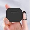Protective Cover Dustproof Shock Absorption with Buckle Full Coverage Silicone Wireless Earphone Case for AirPods 3