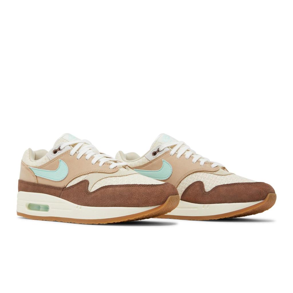 Nike Air Max 1 Retro 'Crepe Hemp' 2022 (Unisex) Medium Brown / Mint Foam / Mushroom / Muslin Running Shoes FD5088 200