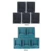 5pcs Battery Bracket Wall Mount Storage Holder Slots Stand Rack Electric Tool Rack Holder for Bosch/Makita