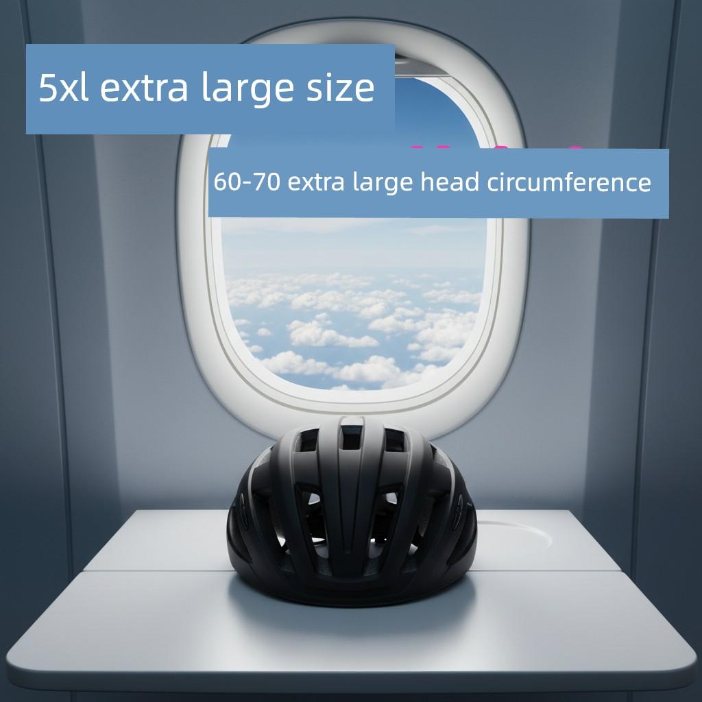 Yema's 6Xl5Xl7Xl Extra-Large Size Road Cycling Helmet with 65 Large Head Circumference and Widened Riding Glasses