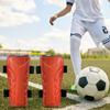 1 Pair Football Shin Guards for Youth Kids Thickened Soft Padded Cozy Wear Professional Shin Adjustable Double Elastic Straps