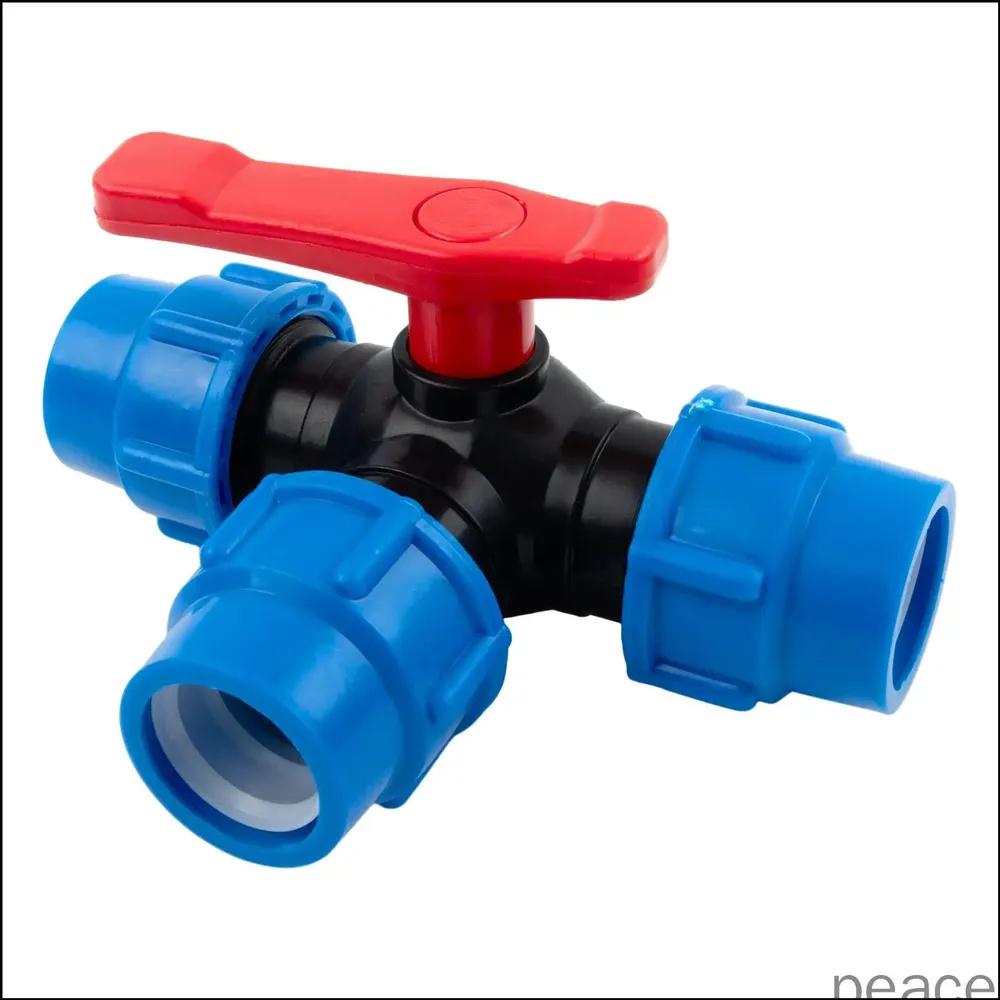 Pipe Fittings with Ball and Tee Adapter for Pipe and Maintenance