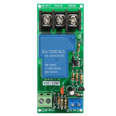 DC12V Переключатель с таймером задержки Модуль реле времени вкл/выкл 0~60 минут Нагрузка 30А 250VAC30VDC