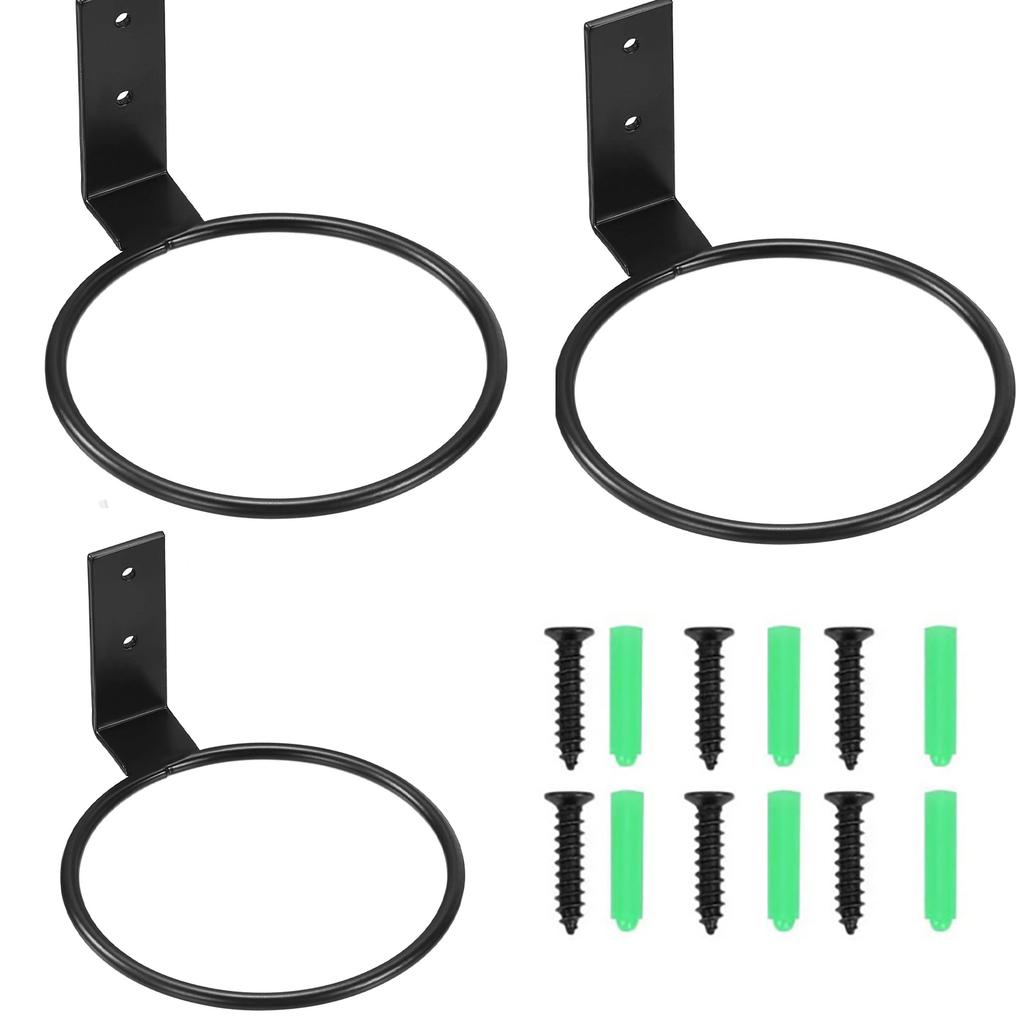 Современная железная настенная подставка для растений, элегантные цветочные горшки, кольца, вешалка для растений для внутреннего и наружного использования на балконе