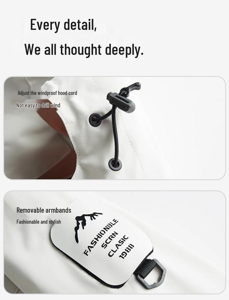 Унисекс 3-в-1 Ветрозащитная Водонепроницаемая Куртка для Хайкинга со Съемной Подкладкой для Осени/Зимы