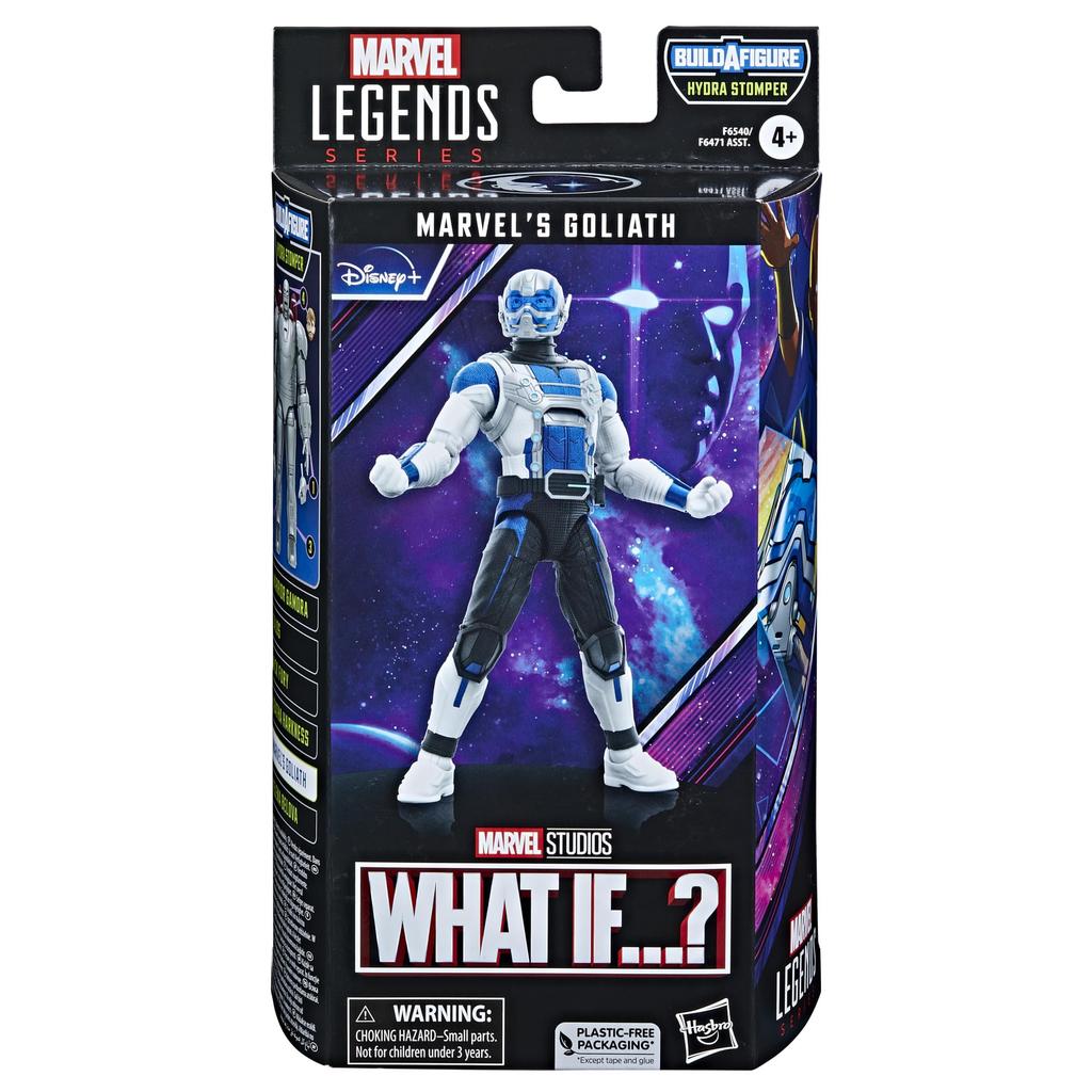 Hasbro Marvel Legends Серия What Коллекционная Фигурка Возраст 4+ и Аутентичный Голиаф, Если...? 6-дюймовый (15 см) Фигура, Вверх, F6540,