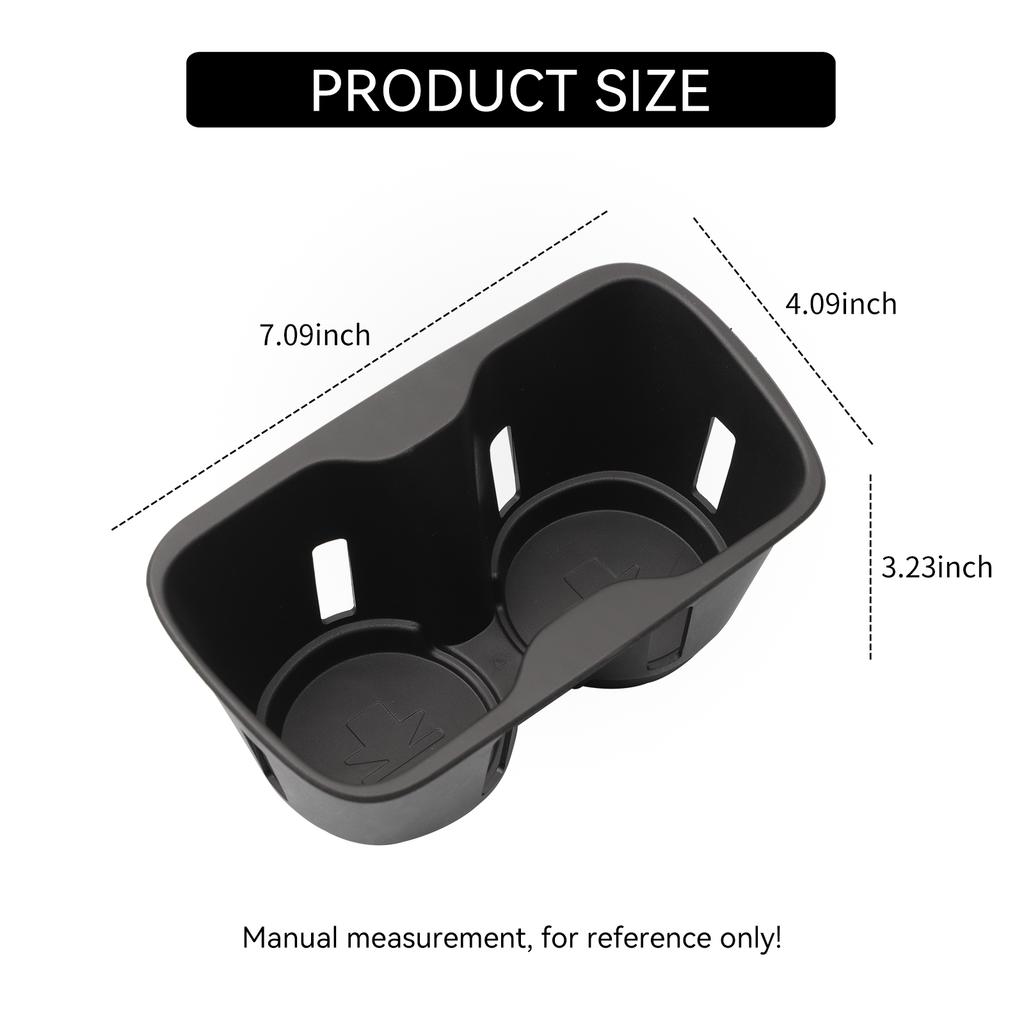 Для BYD Sealion 7 2025 2025 Подстаканник Лоток для хранения Аксессуары для интерьера Амортизирующий Центральный подлокотник Бокс для стаканов TPE Организация