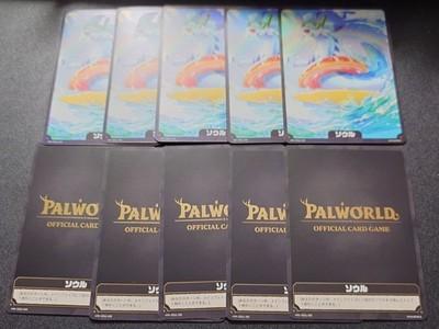 PalWorld Card Game Japan Limited Foil PR Summer Okoccho Soul 5 set