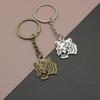 Temu Xisonic Tiger Head Keychain Pendant: Popular Jewelry Item.