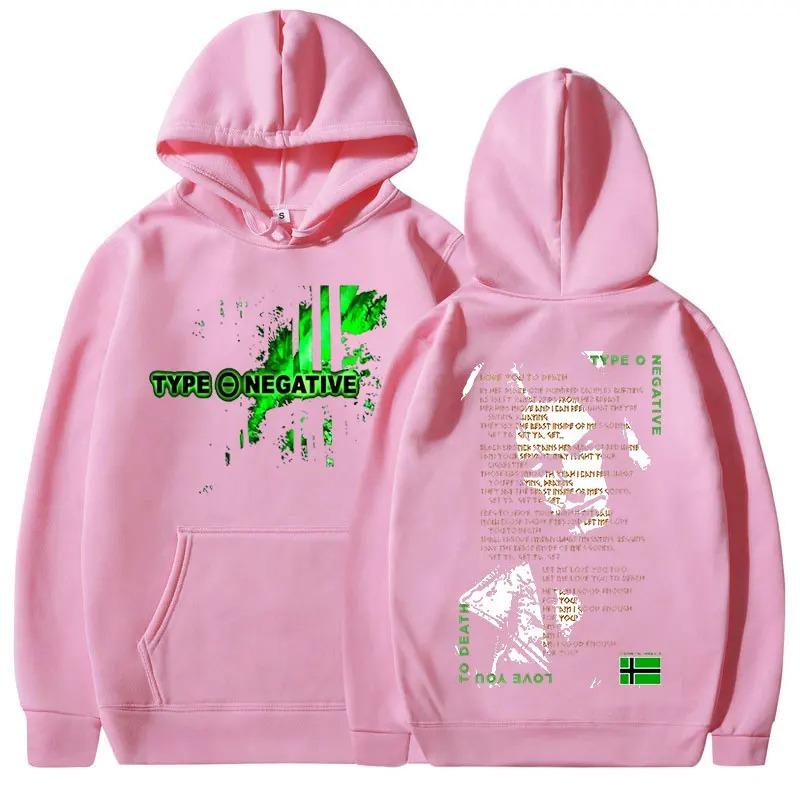 Худи Type O Negative Love You To Death Толстовка Готик Метал Рок Группа Мужская Женская Хип-Хоп Оверсайз Хлопковые Худи Одежда