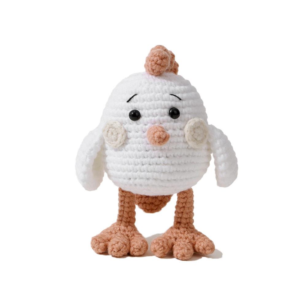 Penguin Crochet Cute Keychain Fiber Cotton Filling Children Home Decor Gift Doll