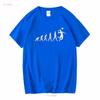 NEW LIMITED Men's Evolution Volleyball T Shirt Great s long or short sleeves vintage Washed Top For Everyday Wear graphic