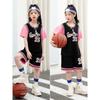 Kids' Basketball Uniform Set: Two-Piece Boys and Girls Training, Competition, and Daily Sports Wear.