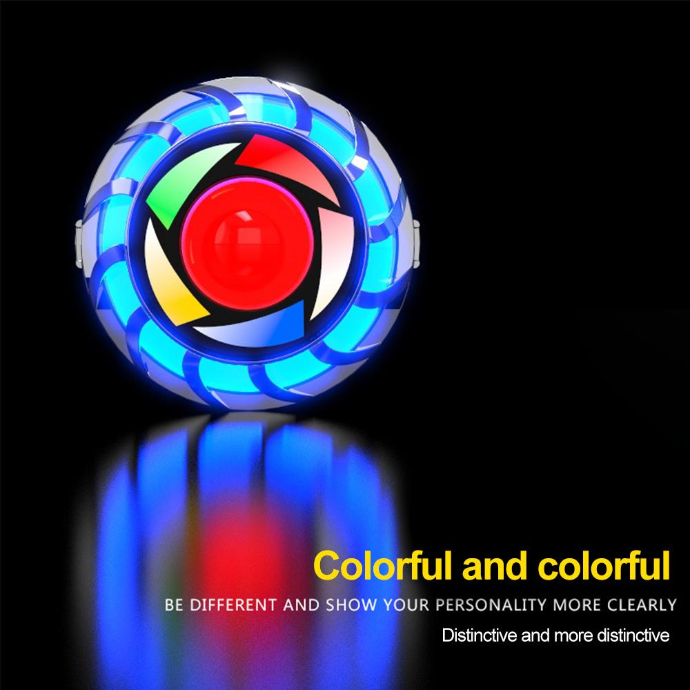 1 шт. Цветная фара для мотоцикла Angel Eye LED, мигающий стоп-сигнал, задний фонарь, предупреждающая лампа для мотоцикла, универсальные аксессуары для мотоциклов