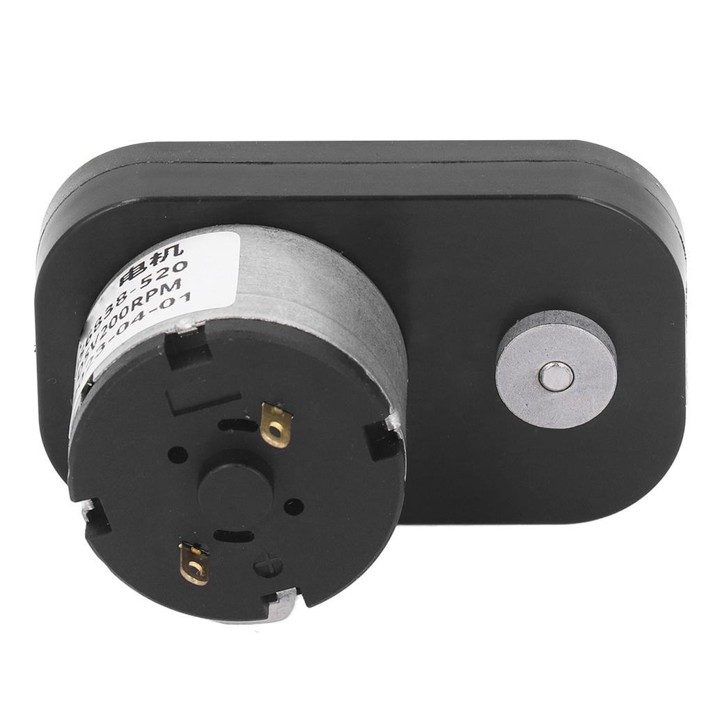 DC5V 200RPM DC Geared Motor Strong Conductivity Low Heat Self Locking DC Reduction Motor for