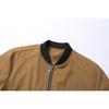 Men's Lightweight Bomber Jacket - Stand Collar Full Zip Casual Windbreaker with Utility Pocket