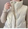 Женский стильный пуховый жилет Осень/Зима 2024 - Не требующий стирки, Защищающий от холода, Модный жилет.