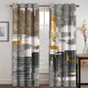 3D Современное искусство Цвет Моранди Шторы 2 панели Европейская роскошь Дом Гостиная Спальня Балкон Кухня Декоративные шторы