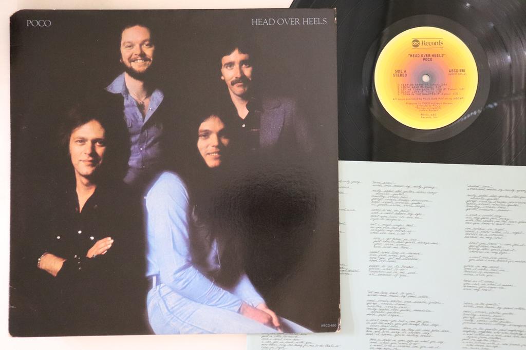 LP Пластинка POCO - Head Over Heels ABCD890 ABC 1975 США Рок Б/У
