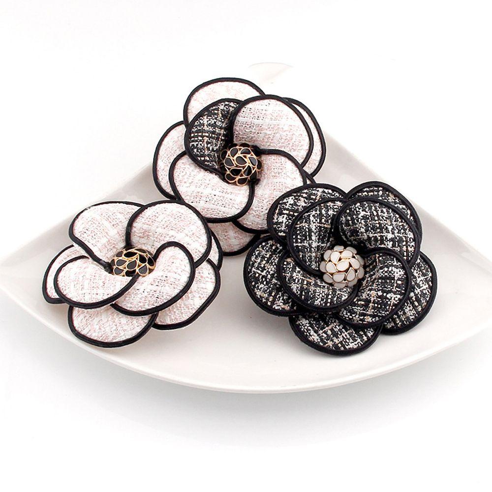 Flower Collar Pins Party Scarf Pin Korean Badge Pin Backpack Decoration Women Camellia Brooches