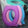 Portable EVA Toilet Seat Waterproof and Warm All Seasons Universal Toilet Seat Washable and Removable Household Toilet Cover
