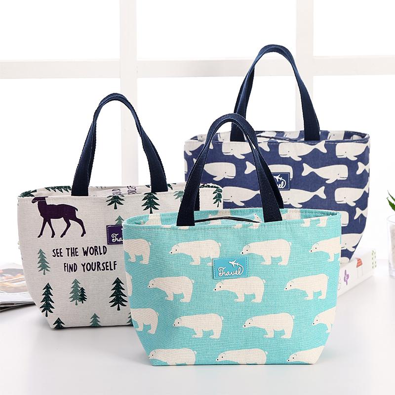 1 шт. сумка для обеда для женщин, забавный детский бенто с героями мультфильмов, сумки-холодильники для свежести, фламинго, термосумка для завтрака, портативная портативная коробка для пикника, путешествий