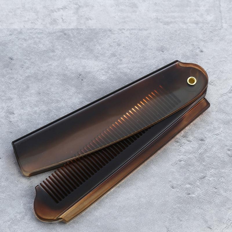 Складная расческа профессиональная портативная расческа для волос с жесткими зубьями расческа для укладки макияжа