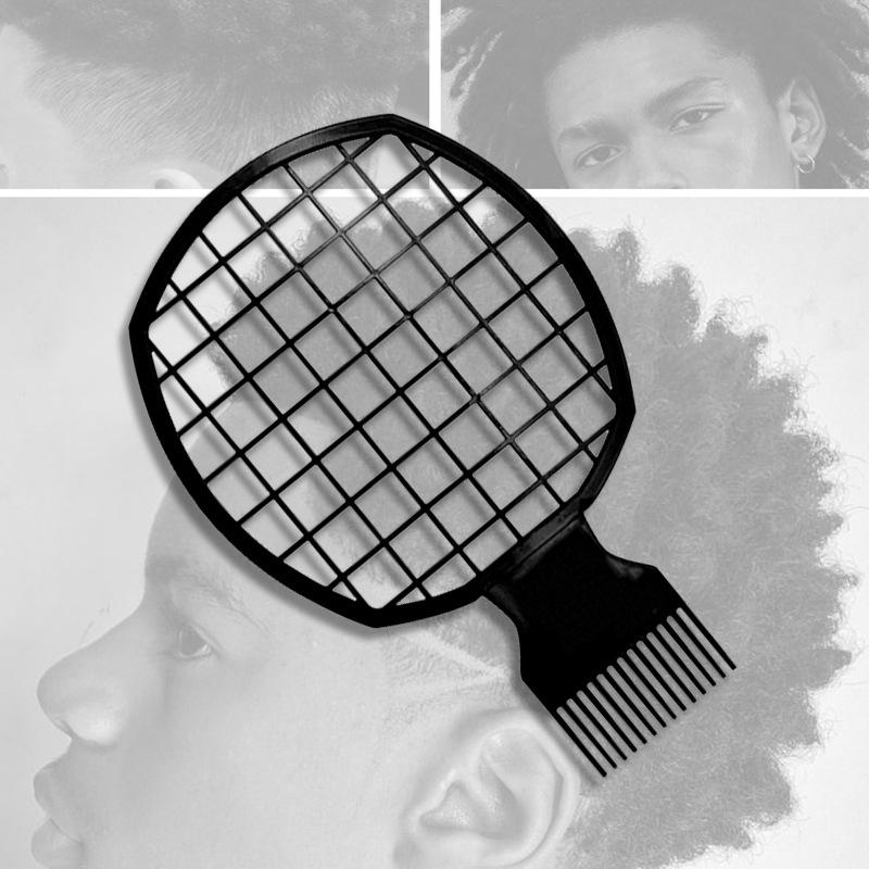 Мужские инструменты для укладки волос, профессиональный парикмахерский набор, африканские твист-губки, перчатки, парикмахерская, кудри для волос, вилка, расческа, расческа