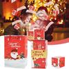 Folding Christmas Surprise Box Merry Christmas Bouncing Envelope Bounce Surprise Gift Box Party Decoration