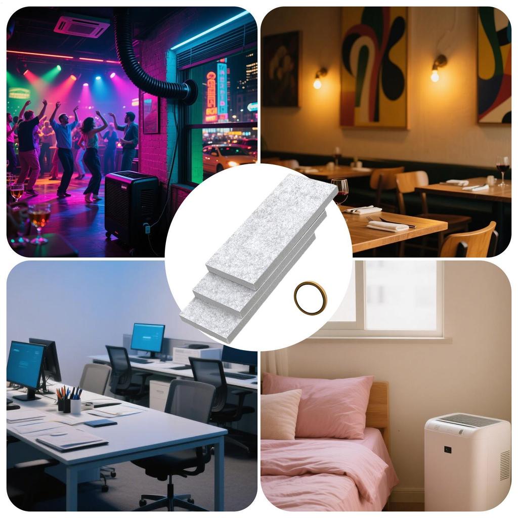 Портативный кондиционер Комплект оконного воздуховода Изоляционная панель кондиционера Изоляционный комплект воздуховода Дом Подвал Гараж Спальня Гостиная