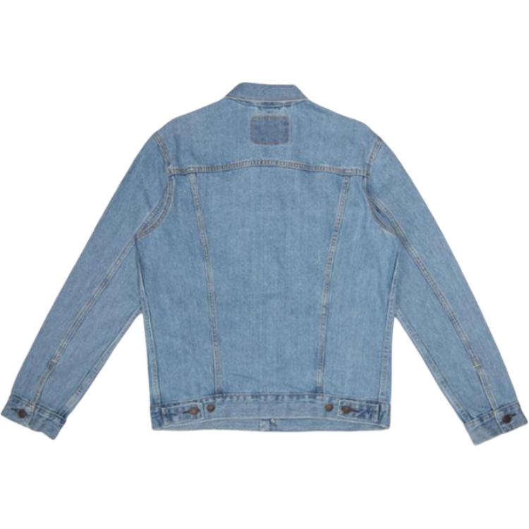 Levi's Джинсовые куртки Мужские Синие V-образный вырез Умеренный Прямой крой 72334-0131